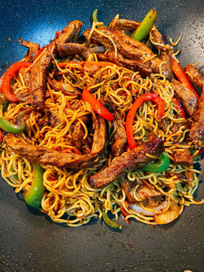 My family loves beef stir-fry noodles. I made this for dinner this week, and it was delicious! 