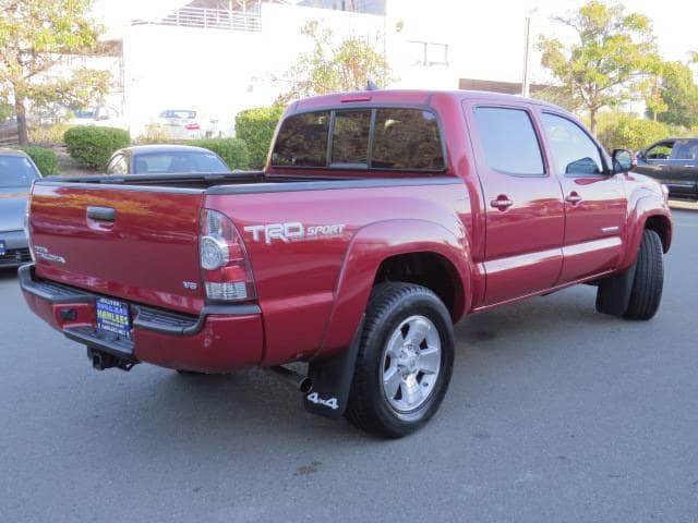 Here is a 2015 Tacoma, notice that it's different than the 2016 and newer models-near the rear of the bed.