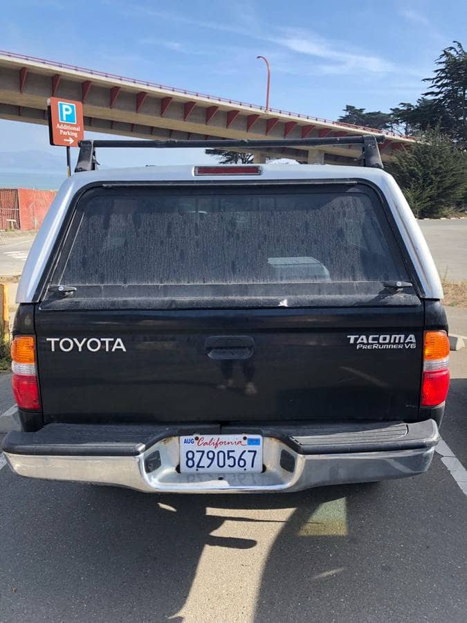 You can tell the top came off a Frontier because you can see how it has the cut-out in the door skirt for the Nissan cladding.