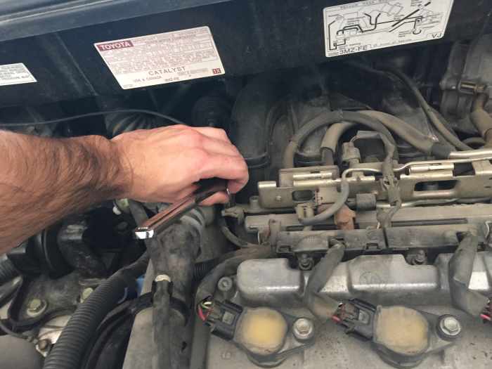 How to Change the Spark Plugs in a 20042008 Toyota Sienna AxleAddict