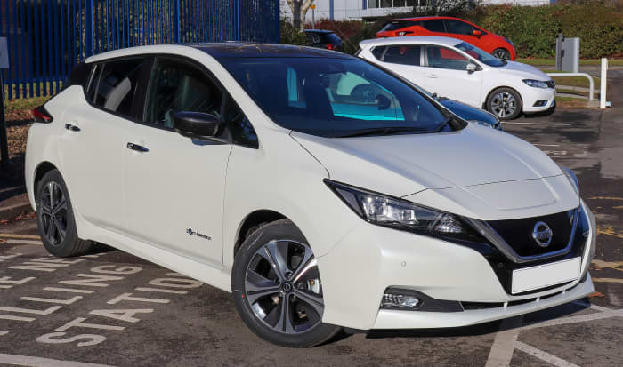 Nissan Leaf - one of the top-selling electric cars