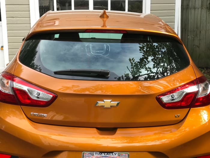 The promotional license plate frame will be replaced as well once I'm ready to attach the real plates.