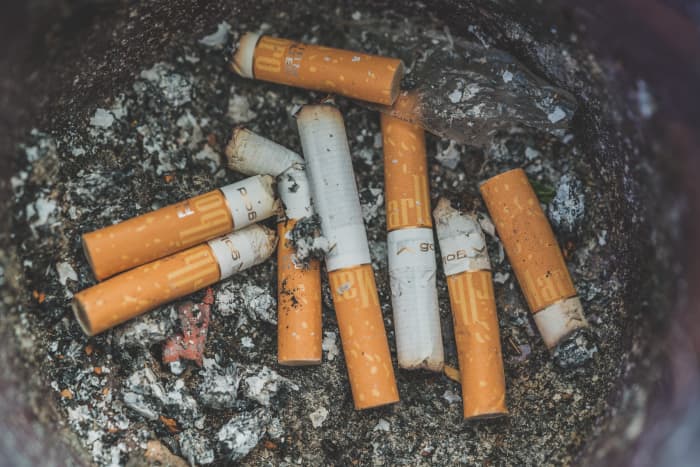 Smoking around your cat can increase the risk of him developing cancer by five times.