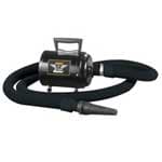 Force dryer. Air volume: 130 CFM. Air speed: 29,250 FPM. Heat: warm air (no heating element). Motor: 4.0 HP. Amps: 9.5.
