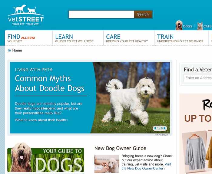 Four Useful sites for Dog Lovers Descriptions and Ratings PetHelpful