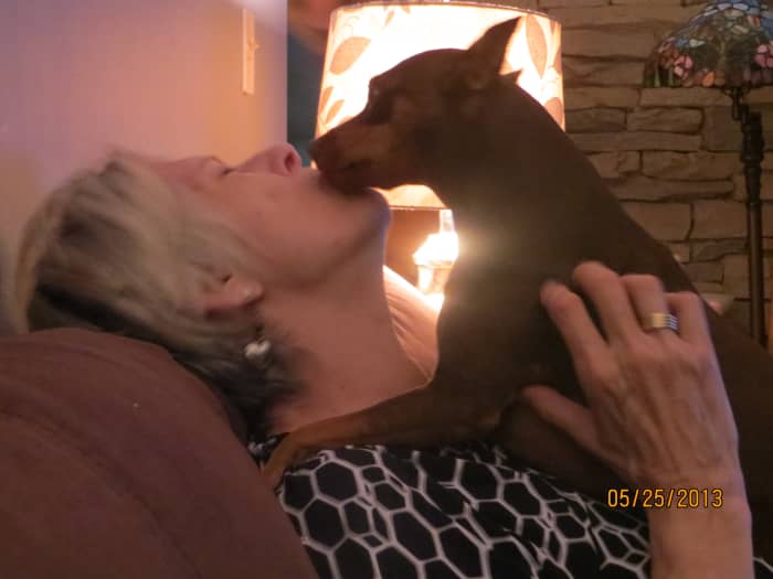 In spite of all his ailments, Buzz is our baby and we'll do whatever it takes to keep him healthy and happy.