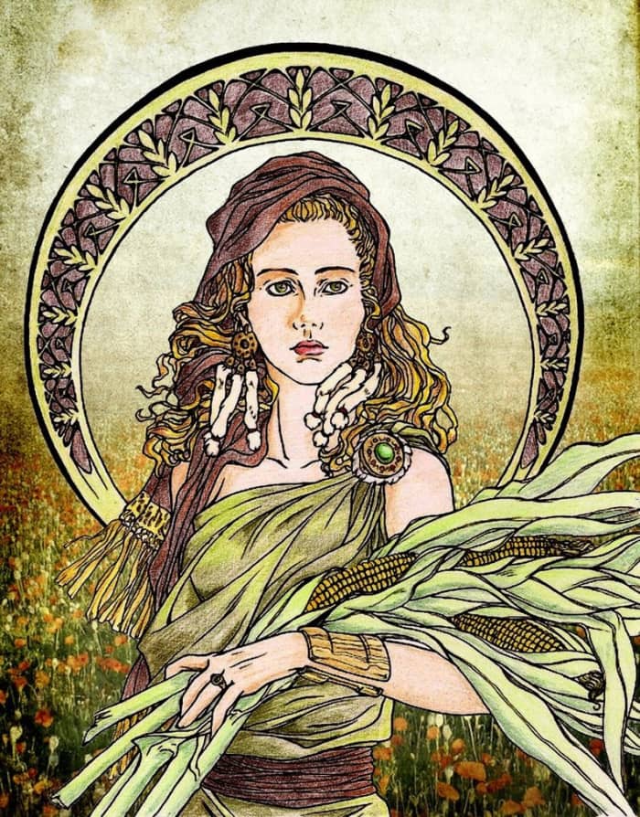 Деметра, богиня урожая