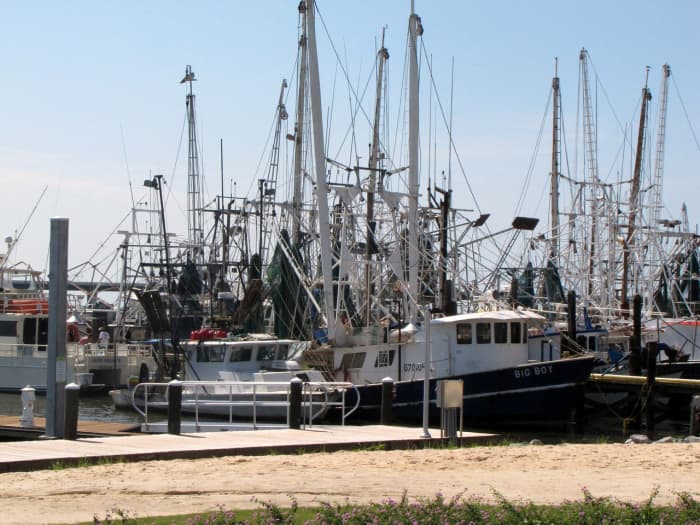 Visit the Mississippi Gulf Coast shrimp boats when you hit another great RV road trip destination.