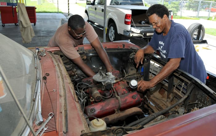Check common sources of engine stalling issues at idle.