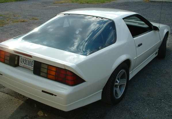 A rare optioned 1990 "G92code" Tuned Port IROC-Z Camaro with the DX3 (decal & stripe delete) code, and also the GU5 code (3.42 gears) and N10 (performance exhaust) and a few other goodies.
