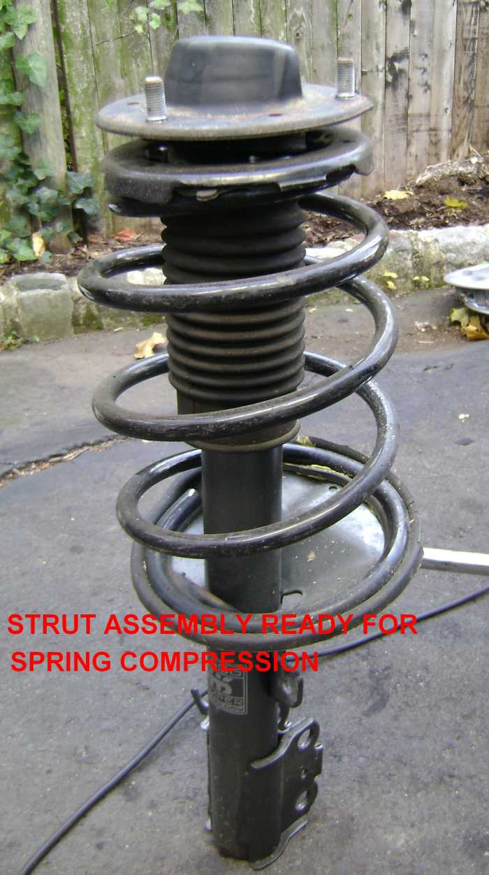 '97'01 Toyota Camry FrontEnd Noise Strut & Strut Mount Replacement