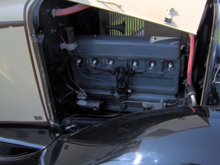 Different versions of the Chevy Six were produced in the U.S. from 1929 through 1990. Although Ford's flathead V8 outpowered the 6 throughout the Ford V8's shorter lifetime, the Chevy 6 eventually was tweaked from 50 HP up to more than twice that.