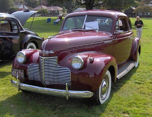 1940 Chevy Coupe. Chevrolet for 1940 was a practical and solid car. Chevy still trailed in styling but that didn't seem to hurt sales—Chevy outsold Ford from 1938 to 1942.
