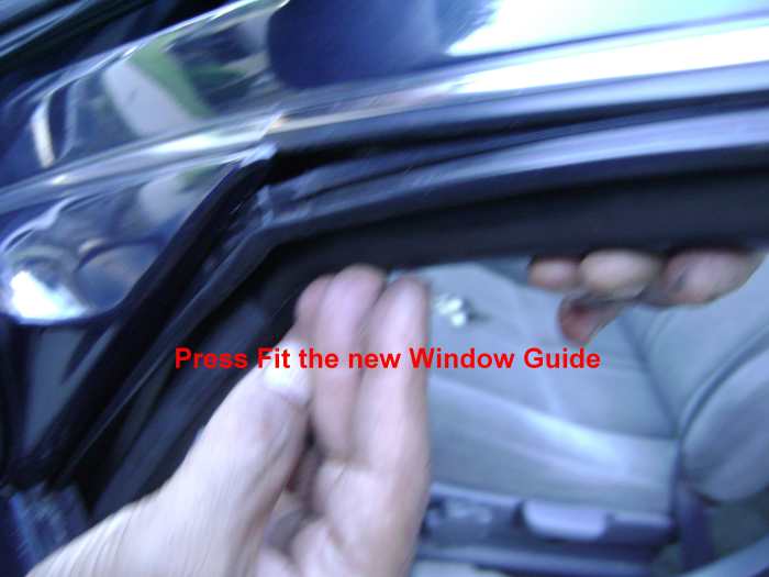 How to Replace the Door Glass, Glass Guide, Window Regulator, and