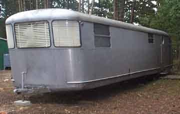 1951 Imperial Mansion. This is another trailer I would love to own. This one has two bedrooms and a full bathroom. It is a park model, but it is a beauty.