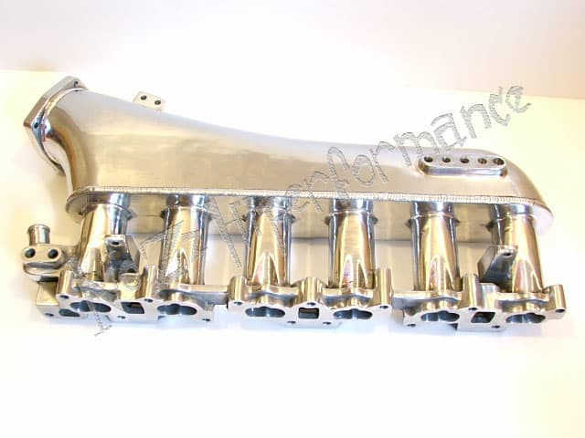 Nozzs complete intake manifold. Replaces upper and lower, and features a conventional short runner design to maximum peak power gains.