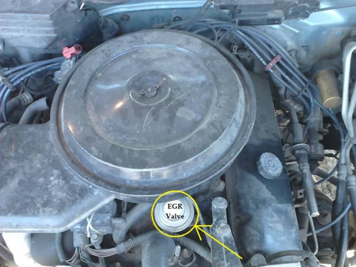 Chevy Silverado Egr Valve Location