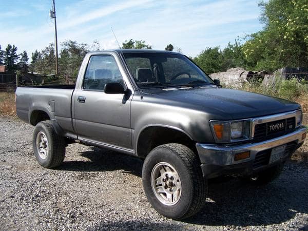Simple, not powerful, but reliable and very capable off road, the Toyota SR6 is a great vehicle to use for some fun off-road use.