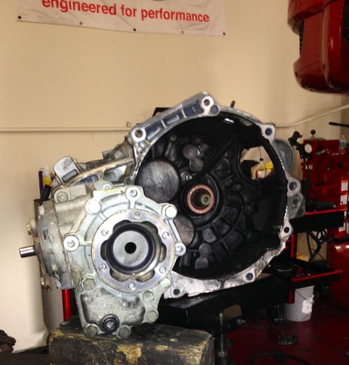 This crisp-shifting, 13-year-old O2M transmission has 133,000 miles (and can go much further if well-maintained).