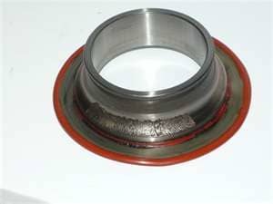 Damaged wheel bearing race