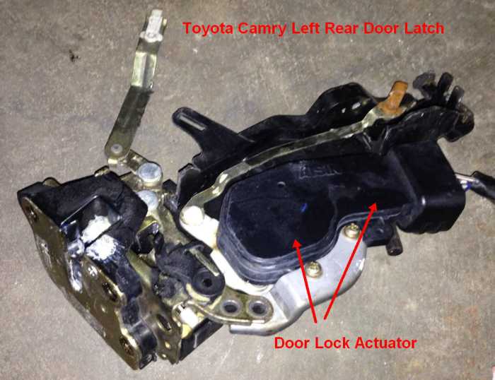 How to Replace or Repair the Rear Door Handle, Door Latch, or Door Lock