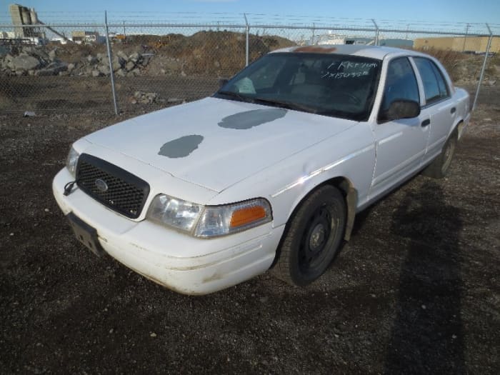 Crown Victoria with peeling paint. This is a very common problem with old Crown Vics particularly the 2000-2011 series.