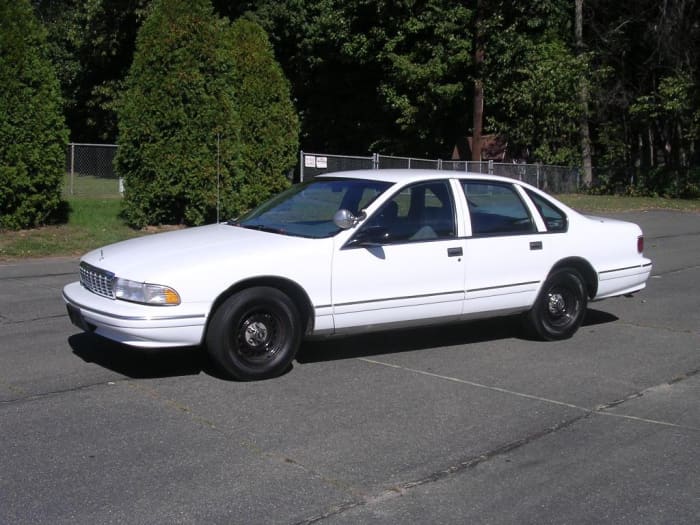 The Chevy Caprice, the Crown Victoria's running mate until 1996. The Caprice too has proven its durability over time. Many are still on the road.