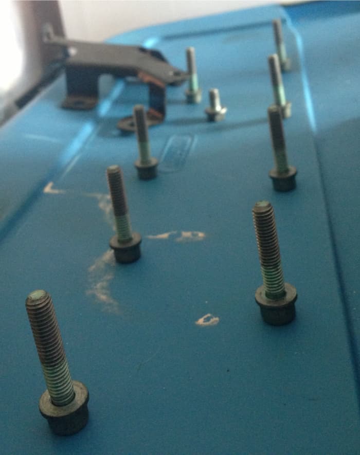 Keeping your coil pack bolts in their installation order is a sure way to keep track of everything.