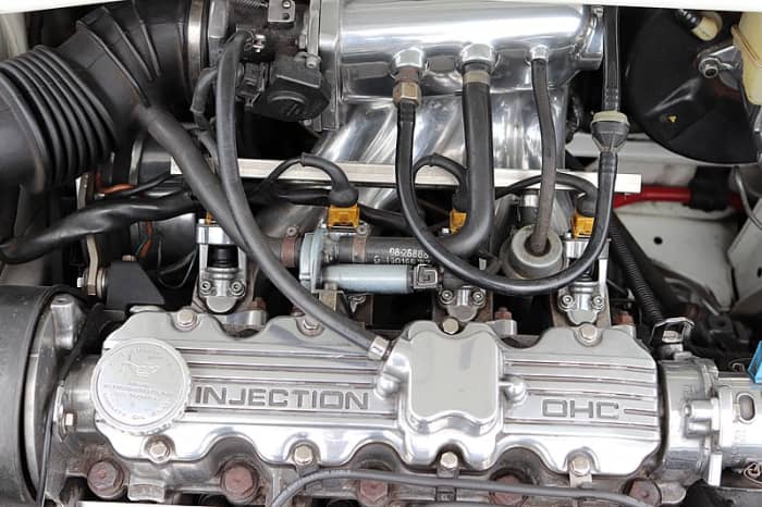 Fuel can boil if lines are too close to hot engine components.