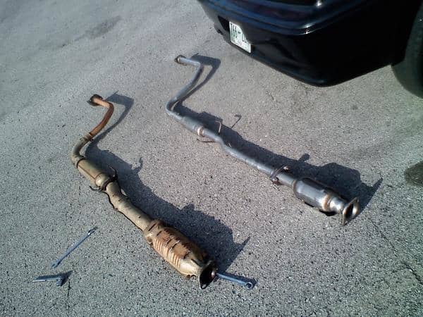 If your catalytic converter is clogged, replace it.