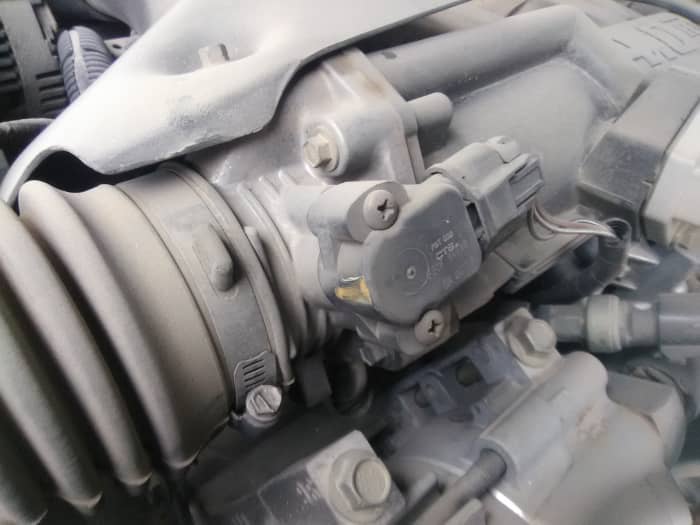 The intake air temperature (IAT) sensor is an integral part of the MAF sensor on many applications.