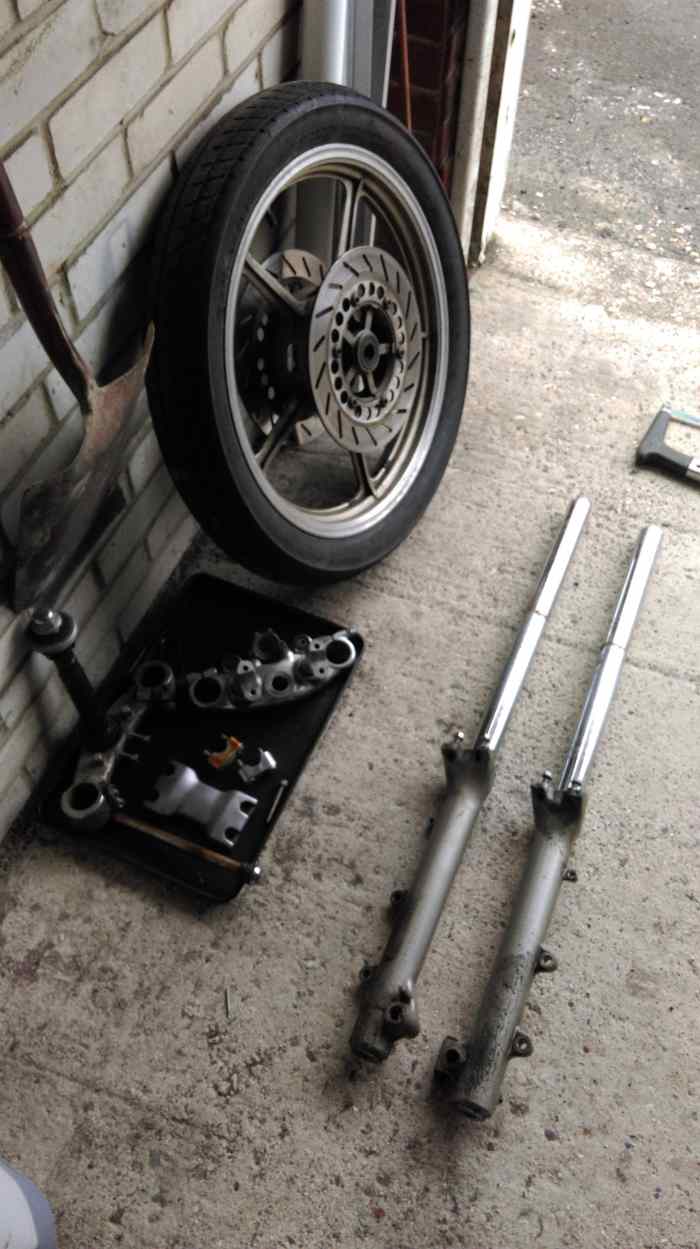 Virago 750 Bobber Build AxleAddict