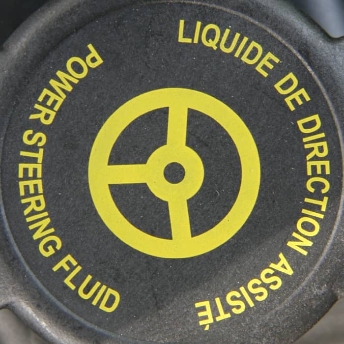 Add only the power steering fluid recommended by your car manufacturer for your specific application.