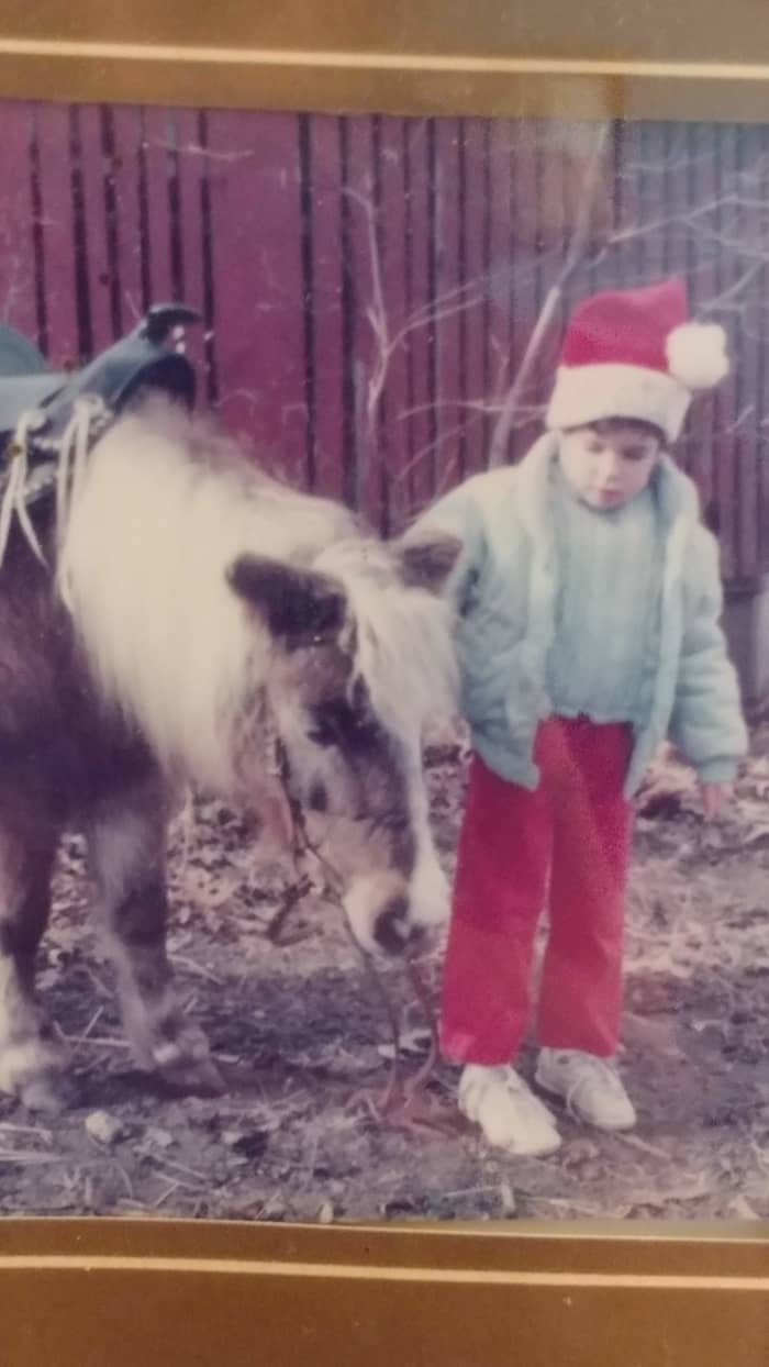 Proof! It isn't a phase for all. That is my first pony and I, and I'm still just as horse crazy as I was back then. Some of us don't grow out of it!