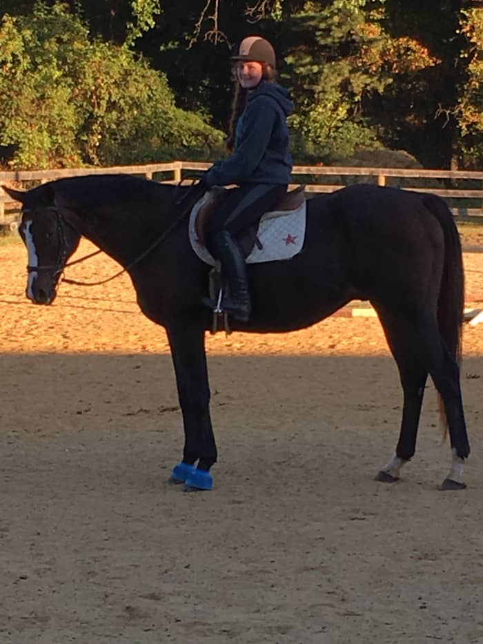 Learning to ride in a proper balanced seat is imperative for success in horsemanship!