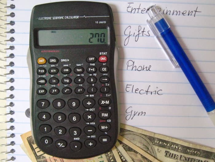 To start a budget, first go through all of your bills and expenses and organize them into categories.