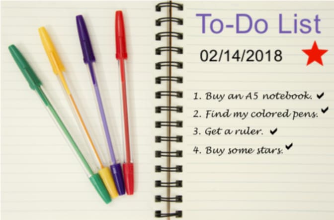 When you've completed all the tasks on the page, give yourself a star.