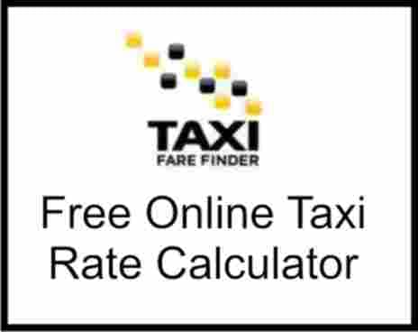 Very accurate way to find your rate. Automatically calculates cost, tips, options, and reviews of the taxi company you choose.