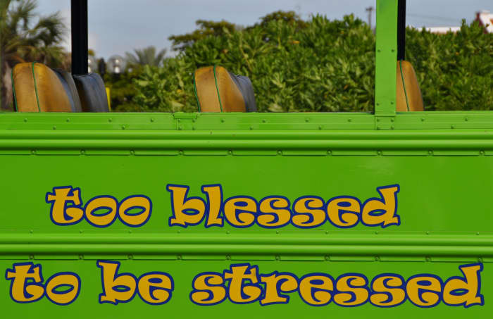 Find a job you can be happy with. I hope you find a job where you're overjoyed and too blessed to be stressed. If you don't have that now, keep searching.