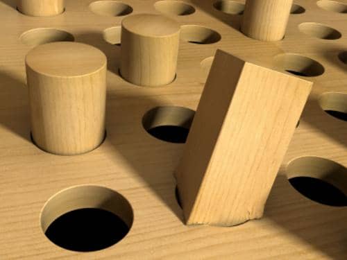 At work, do you feel like a square peg in a round hole? You may be experiencing poor person-organization fit.