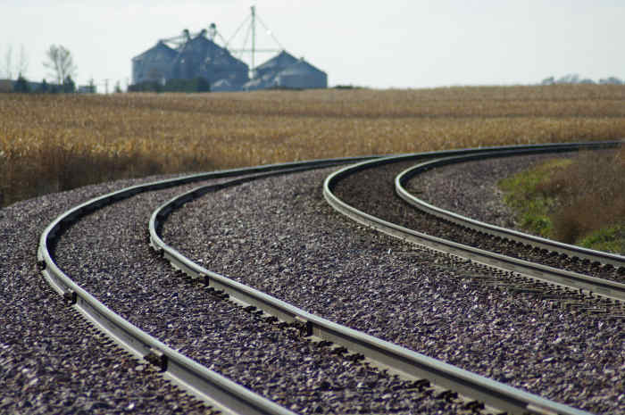 Almost the entire Great Plains wheat crop was moved in rail cars 40 years ago.