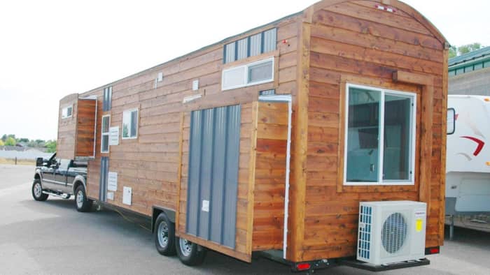 Some see tiny houses on wheels as glorified RVs, or a hipster trend that will soon fade away. Others believe that tiny homes are the way of the future, as available land and resources deplete. What do you think?