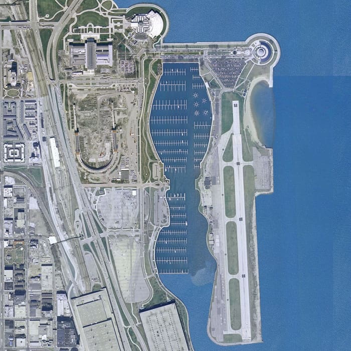 Chicago used to have a lakefront airport. Now its Northerly Island, an urban nirvana.
