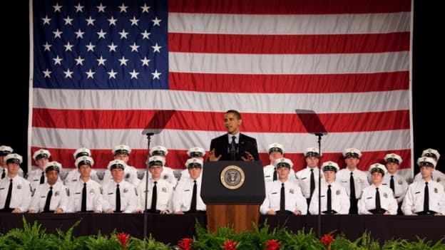President Obama in Ohio for the Graduation of the Columbus Police Division’s 114th Class.