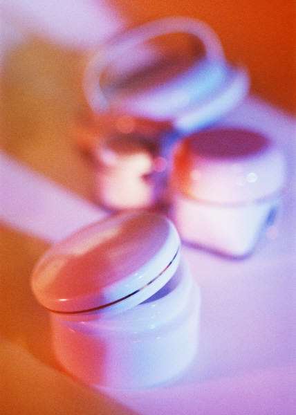 Beauty and skincare products.