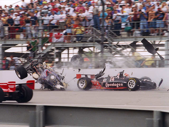 More power and more precision lead to greater success: Until something goes wrong, and we get a bigger mess. Stan Fox Indianapolis 500 Race crash 1995..
