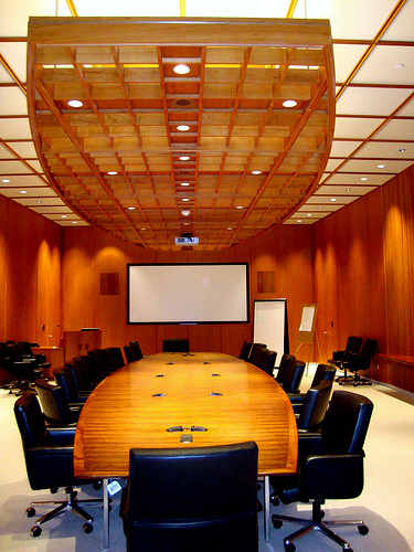 Seating arrangement during meeting and where you sit decide on the outcome and atmosphere of the meeting