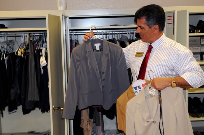 Plan ahead of time what you want to wear when giving your public speech.