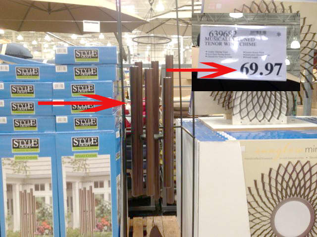 These beautiful wind chimes can now be yours for only $69.97. Still no action on them, I might step in when they hit $34.97 or less. Lets watch this one. June 17 Update...now at $49.97, will go lower.