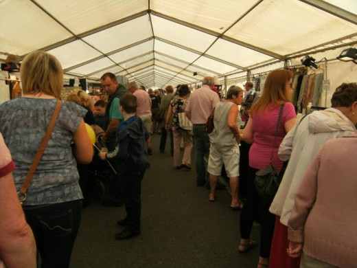 Selling homemade cards at a Christmas Show